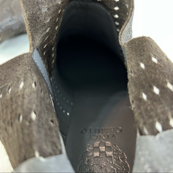 Vince Camuto Patellen Leather Ankle Booties Size Size 10M - Picture 14 of 16